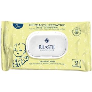 Ist.Ganassini Spa Rilastil Dermastil Pediatric Salviette 72 Pezzi - Salviette Umidificate per la Cura della Zona Pannolino