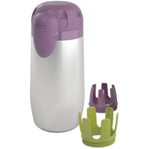 chicco portabiberon termico step up - thermos in acciaio inossidabile per biberon, adattatori inclusi