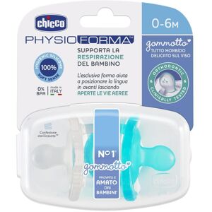 Chicco Gommotto Physio Silicone Bimbo 6-16 Mesi 2 Pezzi - Succhietti per Bambino