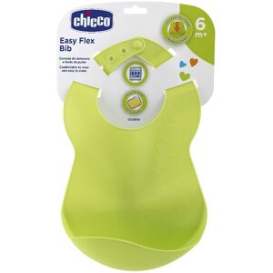 Chicco Bavaglina Rigida Verde 6m+ - Bavaglino Pappa con Tasca per Bambini dai 6 Mesi in Su