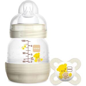 Baby Italia Mam Easy Start Biberon 130ml + Ciuccio Silicone Start Nanò 0-2 mesi