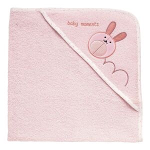 Chicco Quadrato Di Spugna Per Neonato Rosa 0 Mesi+ - Asciugamano Neonato