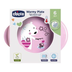 Chicco Piatto Pappacalda 6m+rosa 160001