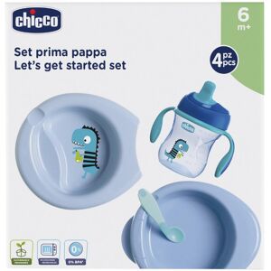 Chicco Set Pappa 6m+ Azzurro 162002