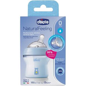 Chicco Ch Bib.Natfeel*pl Boy 0m+150ml