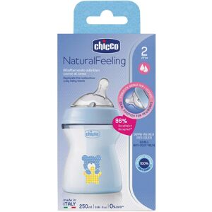 Chicco Ch Bib.Natfeel Pl Boy 2m+250ml