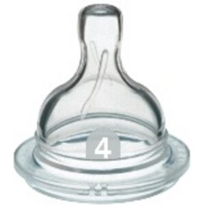 PHILIPS SpA Avent 2 Tettarelle Classic+ Flusso Veloce 4 Fori 6m+  Allattamento Neonato