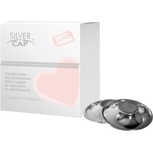 DEPOFARMA SpA Depofarma Silver Cap Coppette In Argento Copri Capezzoli Per Allattamento