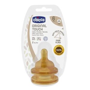 Chicco Tettarella Benessere Original Touch 6 m+ 2 pezzi