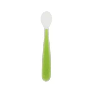 Chicco Cucchiaio Morbido Silicone Verde +6m