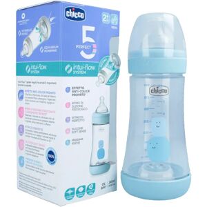 Chicco Biberon Perfect 5 Silicone Flusso Medio Boy +2 mesi 240 ml