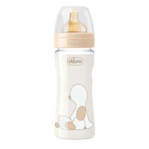 Chicco Biberon Original Touch Flusso Regolabile Unisex Caucciù 250 ml