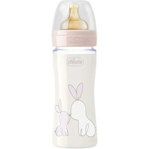 Chicco Original Touch Tettarella Caucciu Vetro Girl 240 ml