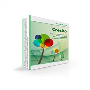 Pj Pharma Cresko - 10 fialoidi da 10ml - integratore di pappa reale e vitamine