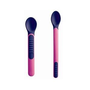 Mam Linea Bimbo Heat Sensitive Spoon&cover Cucchiaini Termosensibili