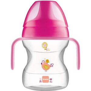 MAM Learn To Drink Cup 6+ Mesi Capienza: 190 Ml Rosa