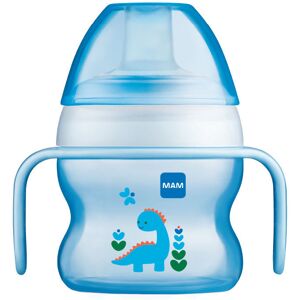 MAM Starter Cup 4+ Mesi Silicone Capienza: 150 Ml Azzurro