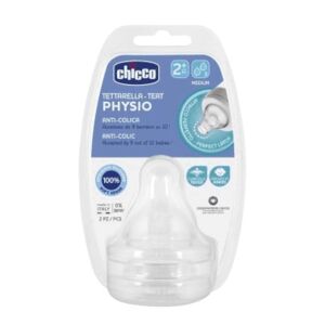 CHICCO Tettarella Physio 2 Mesi+ 2 Tettarelle