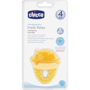 CHICCO Massaggiagengive Fresh Relax 4 Mesi+ 1 Massaggiagengive Giallo/giallo