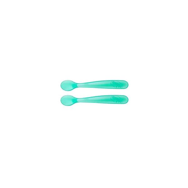 chicco cucchiaio silicone maschile bi pack 6m+