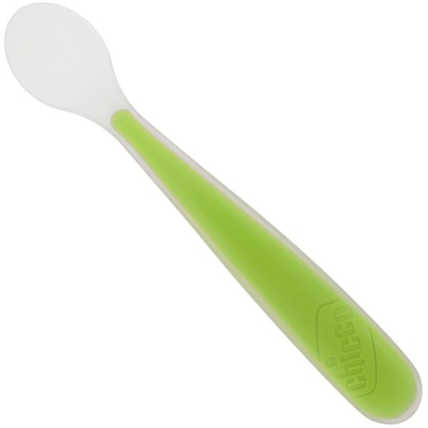 chicco cucchiaio morbido silicone 6m+ verde up