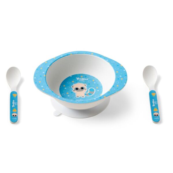 nuvita yoohoo baby bamboo kit pappa - blu