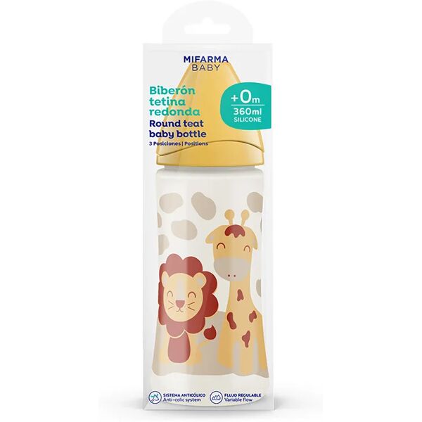 mifarma baby tettarella in silicone 3 posizioni 360 ml