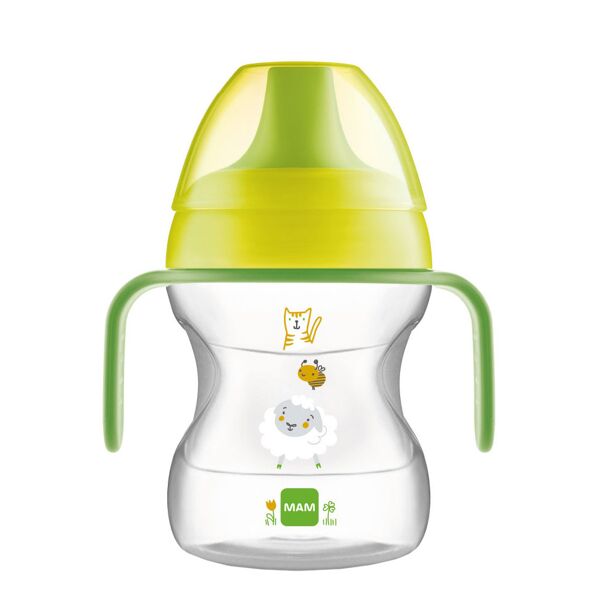 mam learn to drink cup 6+ mesi capienza: 190 ml verde