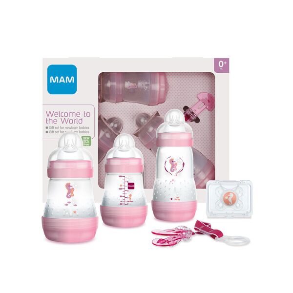 mam welcome to the world 0+ mesi 1 kit rosa