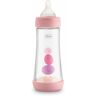 Chicco Biberon Perfect 5 Girl In Silicone 3 Fori Flusso Veloce 300ml