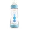 Chicco Biberon Perfect 5 Boy In Silicone 3 Fori Flusso Veloce 300 Ml