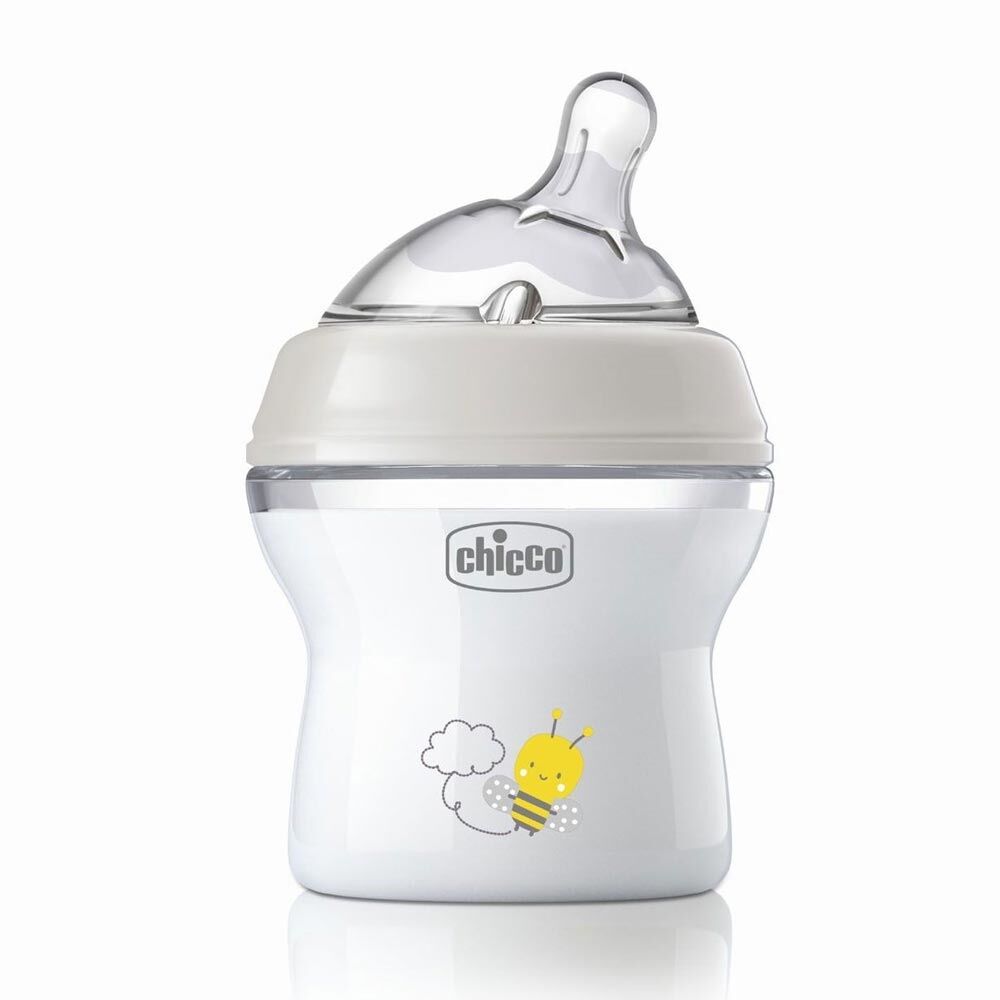 Chicco Natural Feeling - Biberon 0M+ Capacità 150ml Flusso Lento, 1 Pezzo