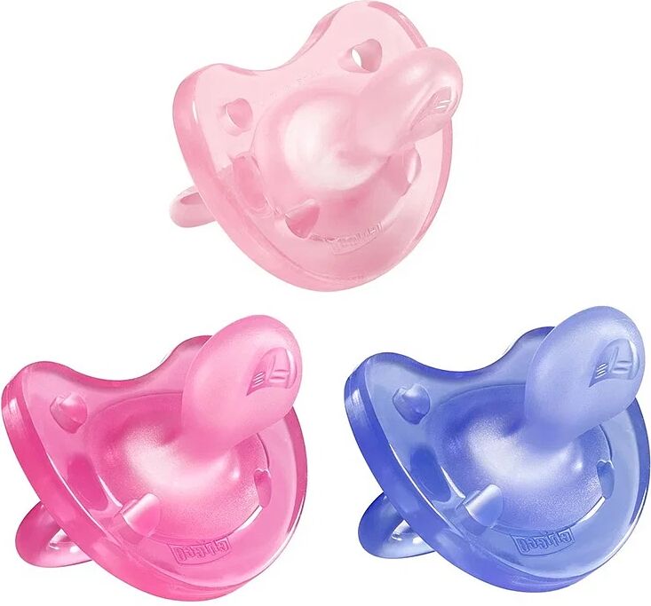 Chicco Gommotto In Silicone Girl 0-6 Mesi 2 Pezzi