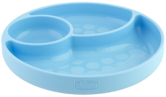 Chicco Piatto Con Ventosa Silicone Boy 12m+