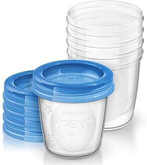 Philips Avent Vasetti Via Coperchio 180 Ml 5 Pezzi