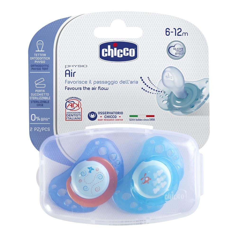 Chicco Ch Succh Air Boy Sil6-12m 2pz