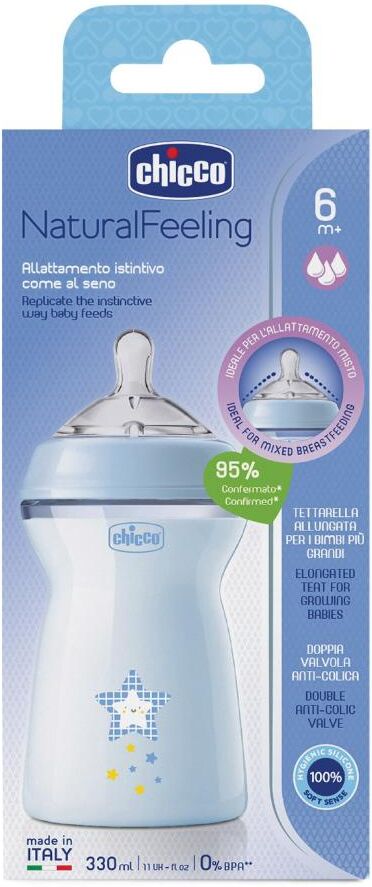 Chicco Ch Biberon Nf Pp 6m+ 330ml Bbo