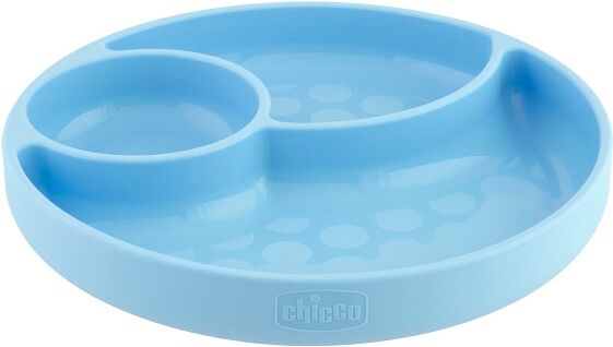 Chicco - Piatto Con Ventosa Silicone Boy 12m+