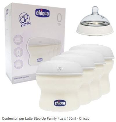 Chicco CONTENITORE LATTE STEP UP NEW