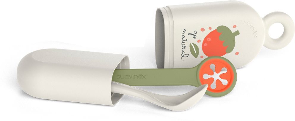 Suavinex Go Natural On The Go Set Portaposate + Reggibavaglino Fantasia Goji