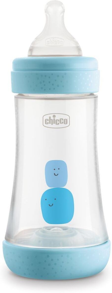 Chicco Biberon Silicone Perfect 5 Boy 2 Fori 240ml