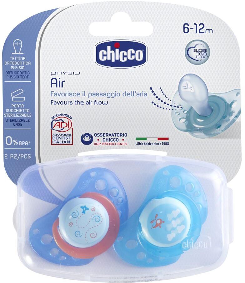 Chicco Ch Succh.Air Sil.Boy 6-16m 2pz