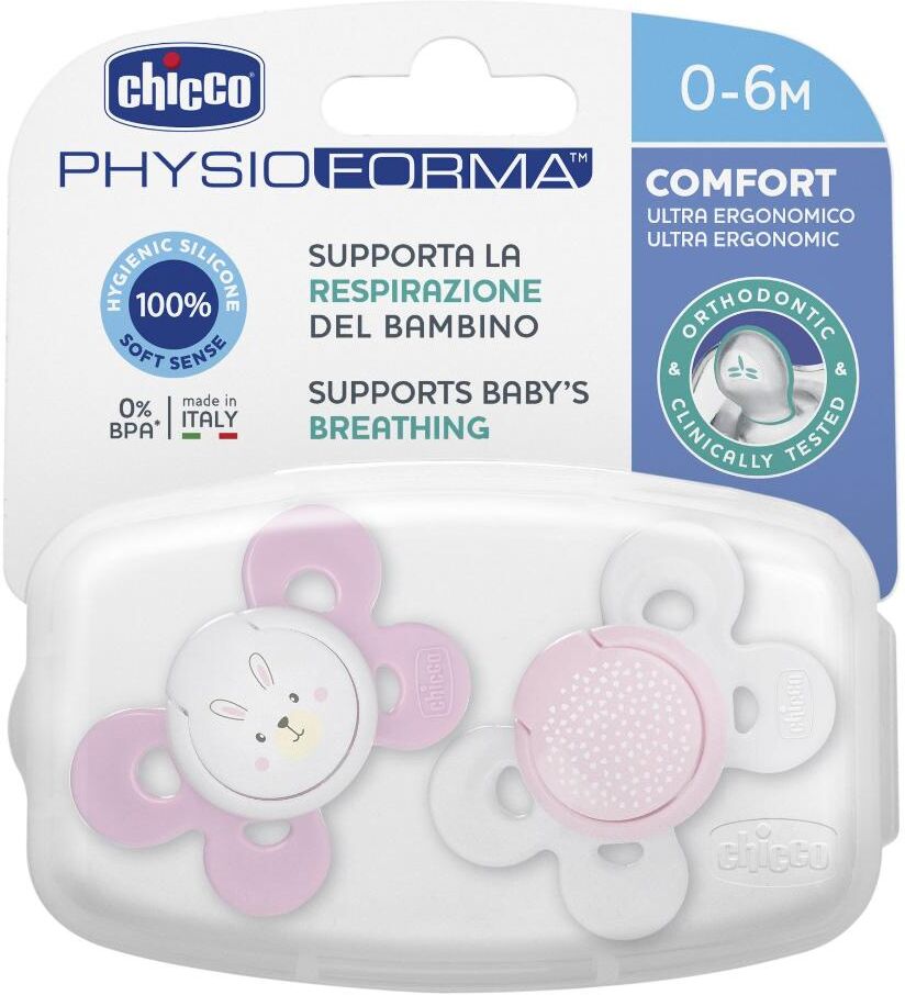 Chicco Succh 74931.11 Girl Sil 0-6m 2p