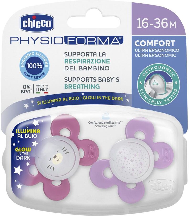 Chicco Succh 74935.41lumi G Sil 12m 2pz