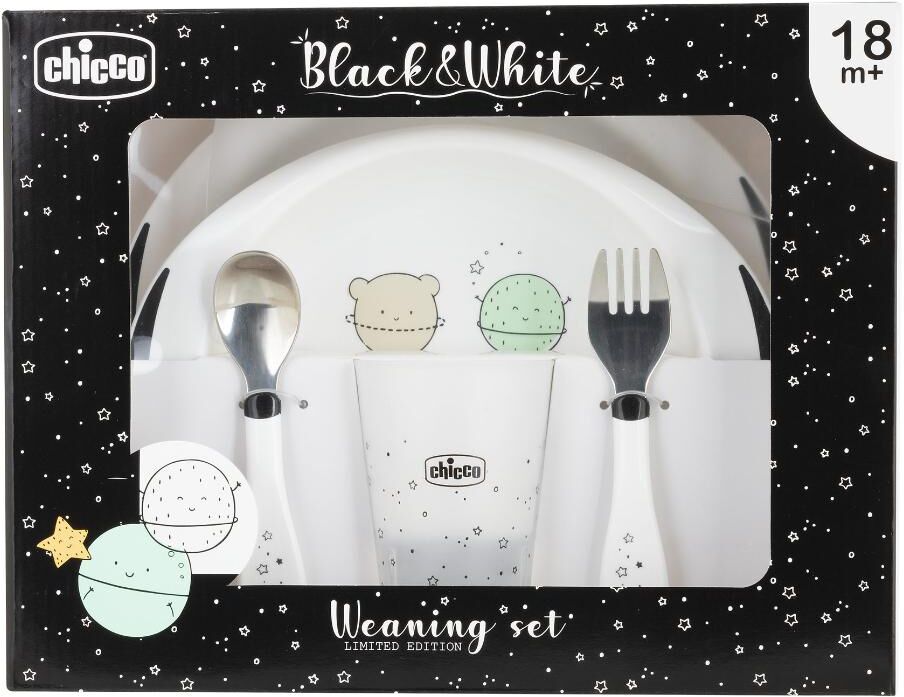 Chicco Ch Set Pappa B&amp;W 18m+ Planets