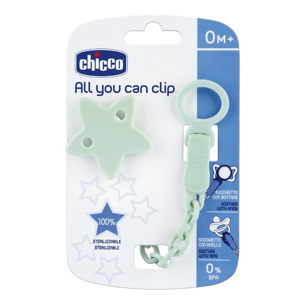 Chicco Ch Clip Universale Verde 0m+
