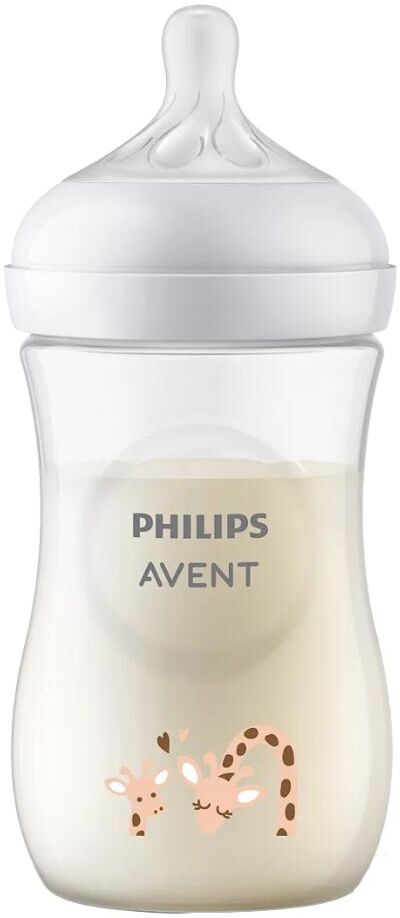 Philips Spa Avent Bib Nat 3,0 Giraf 260ml