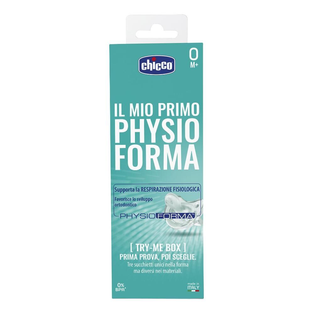 Chicco (artsana) Chicco Trymebox Physioforma Gommotto Silltx Mic 3 pezzi