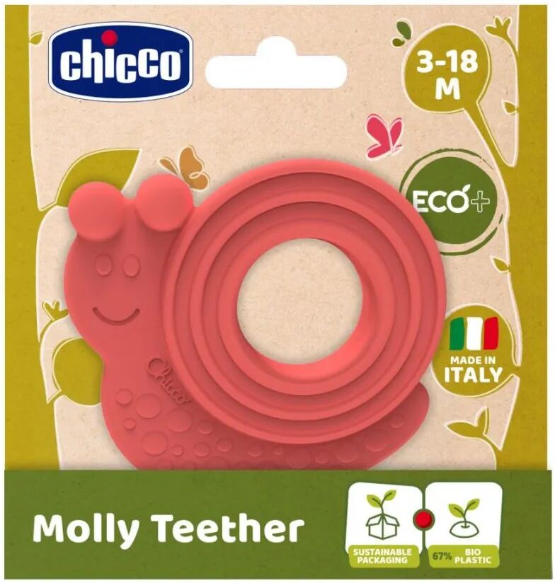 Chicco Massaggiagengive in Plastica Morbida Forma Lumaca 1 Pezzo