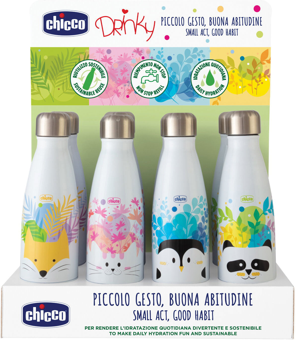 Chicco borracia inox 350ml